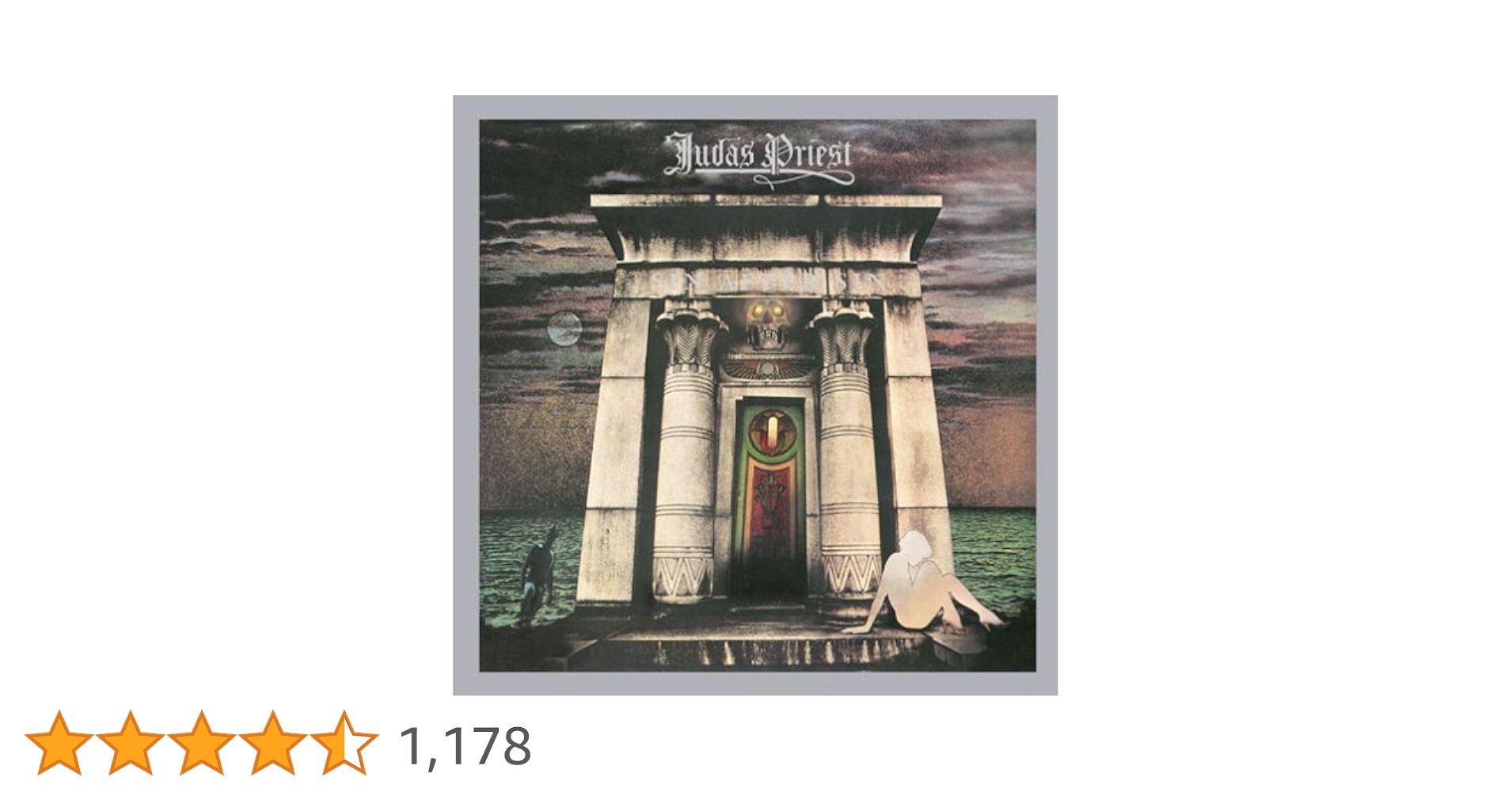 LP ジューダス・プリースト 背信の門 253P46 EPIC /00260 Judas Priest = ジューダス・プリースト – Sin After Sin = 背信
